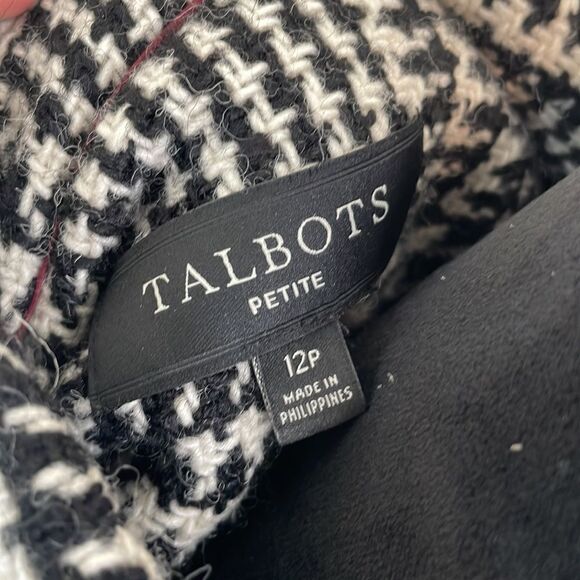 Talbots houndstooth wool blazer - Picture 7 of 8